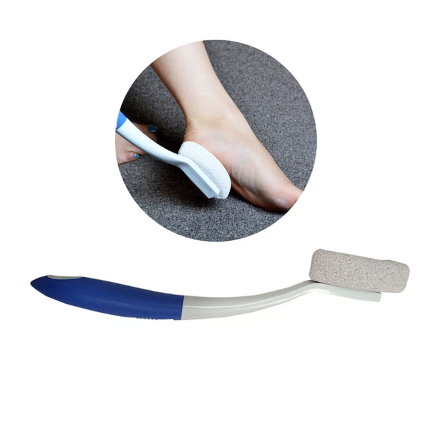 1 pieza cepillo exfoliante de pies de piedra para frotar pies