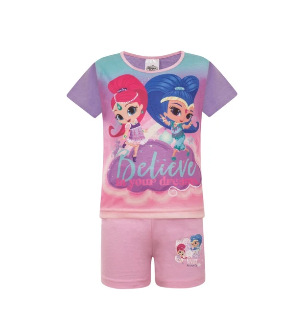 Pigiami pigiami Shimmer and Shine Pjs pigiami bambine rosa e viola 18-24 mesi