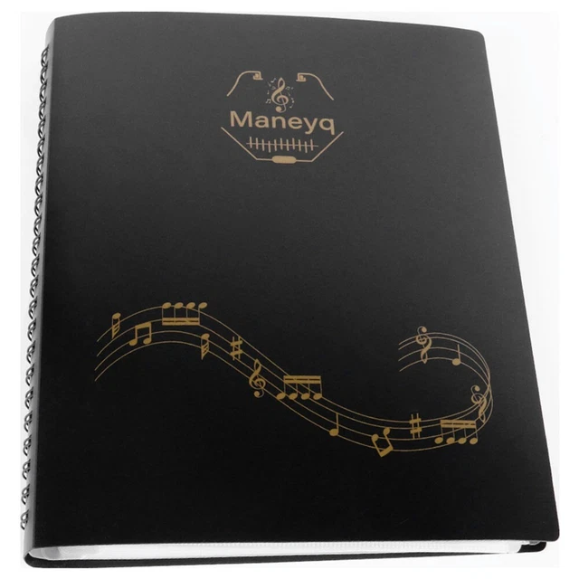 30 feuilles pour 40 pages pour entraînement musical résistance à l'eau