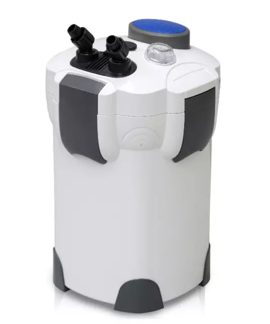 100 Gallon Aquarium Fish Tank Canister Filter HW-303B 370 GPH + 9W UV Sterilizer