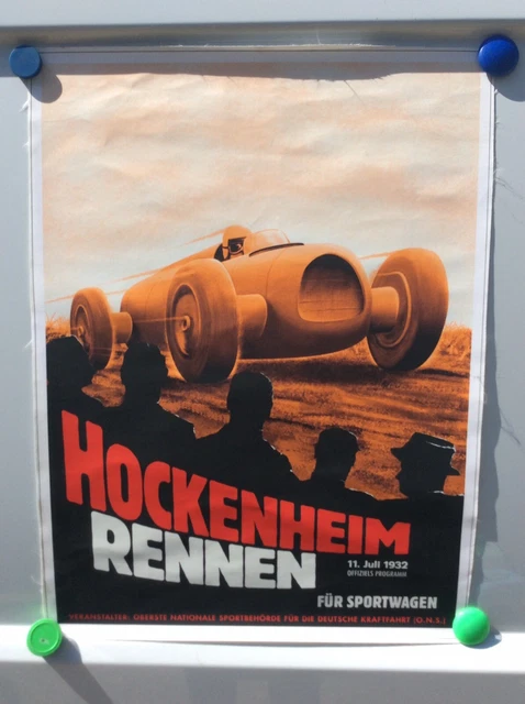 Affiche Entoilée Hockenheim Rennen