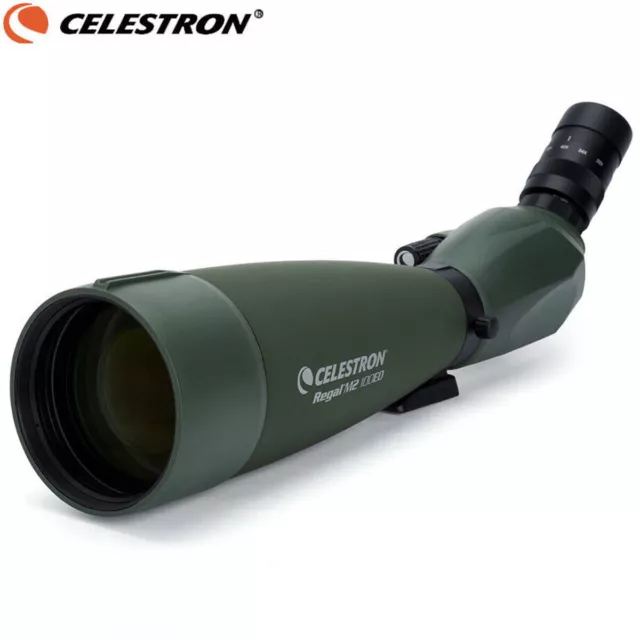 Celestron REGAL M2 100 ED Spotting Scope 22-67x Fully Multi-coated XLT 52306