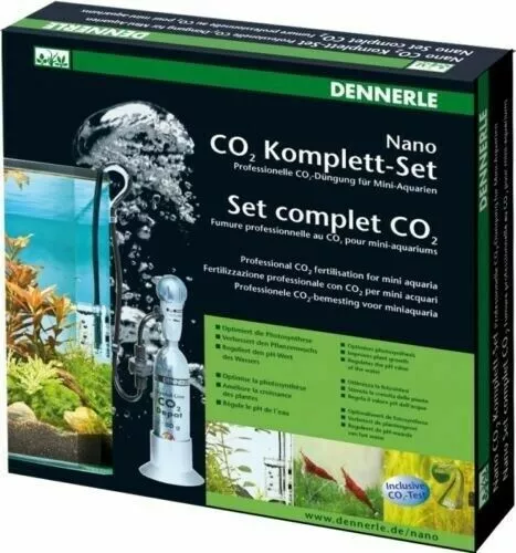 dennerle nano set complet co2 aquarium scaper