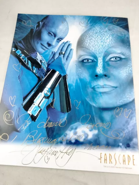 FARSCAPE Virginia Hey as Pa'u Zotoh Zhaan AUTOGRAPHED 8x10 - Personalized - 2006
