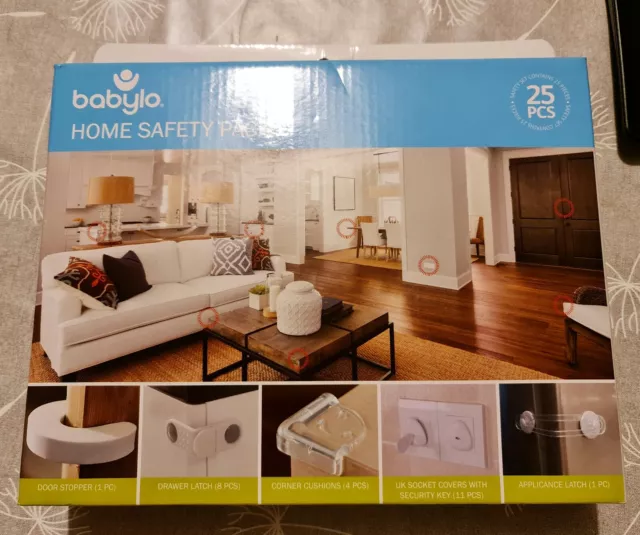 BABYLO Home Safety Pack de 25 pièces Kit de sécurité bébé/tout-petit/enfant 3