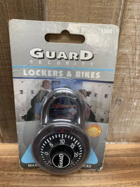 Guard Security 1500 Dial Combination Padlock Security Lock