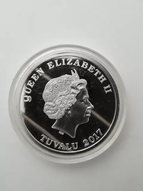 Queen Elizabeth Remember Pearl Harbor 2017 Commemorative Coin 99% Silver-Plated