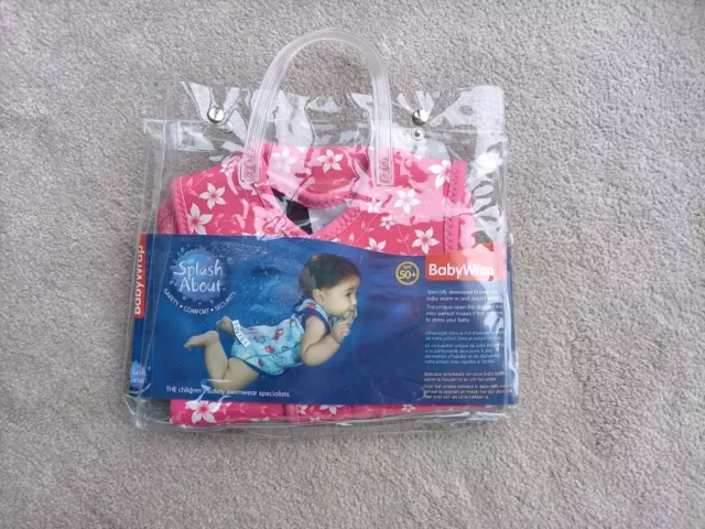 Baby Girl's SplashAbout Baby Wrap Medium 6 - 18 Months SPF 50+ GC 2