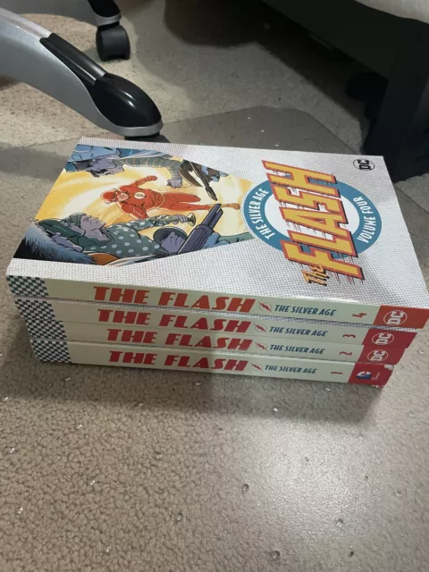 silver age flash volumes 1-4