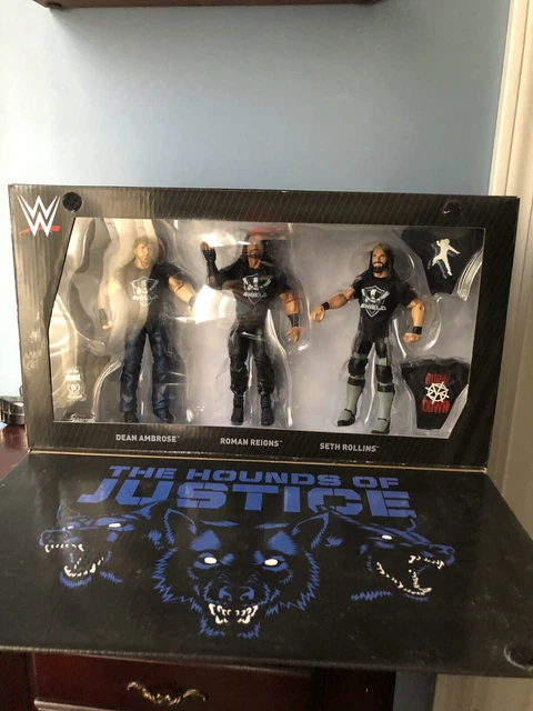 Wwe shield hot sale 3 pack elite