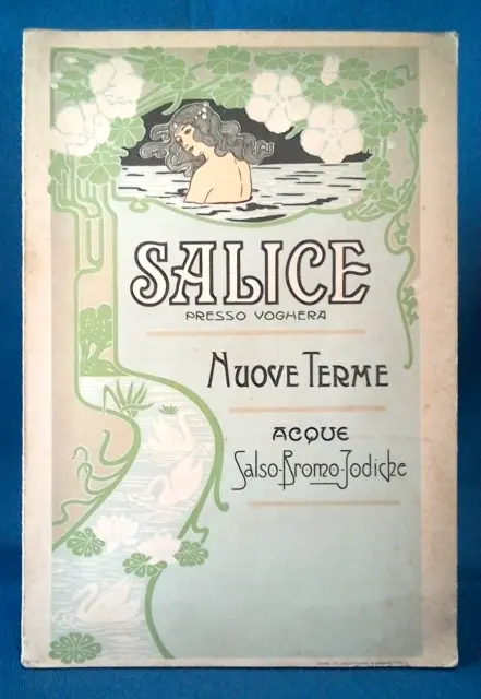 Acque salso bromo iodiche e nuove Terme di Salice presso Voghera. 1904. Ottimo