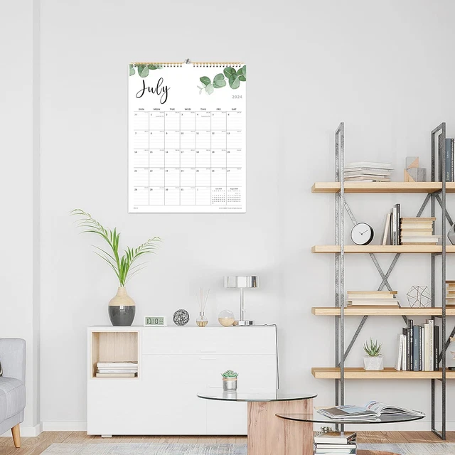 20242025 WALL CALENDAR, Monthly Calendar Runs from Now to June Plant