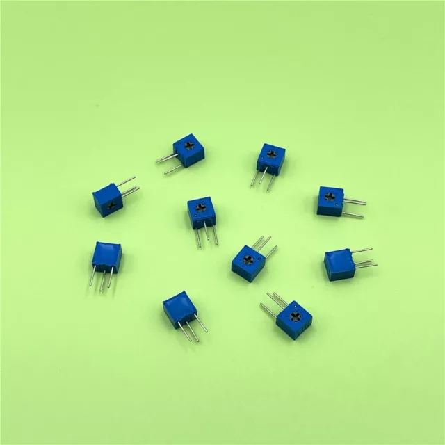 100pcs 3362X 102 1K Ohm Single Turn Trimmer Potentiometer Variable Resistor 3Pin