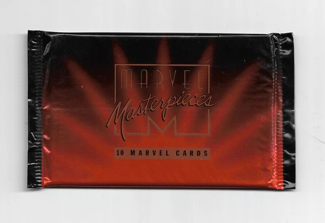 1995 MARVEL MASTERPIECES PACK Fleer Mirage Holoflash Canvas Chase Cards Emotion