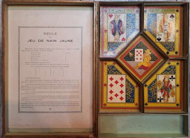 JEU DU NAIN Jaune Ancien EUR 15,00 - PicClick FR