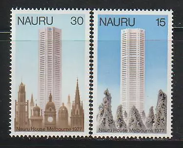 Nauru Stamps 1977 Opening Of Nauru House Melbourne Mnh- Misc24-352