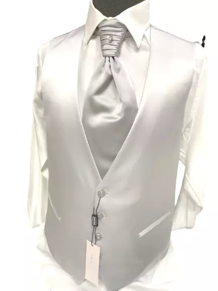 Gilet Uomo Carlo Pignatelli Elegante Panciotto Cerimona Invitato Sposo Waistcoat