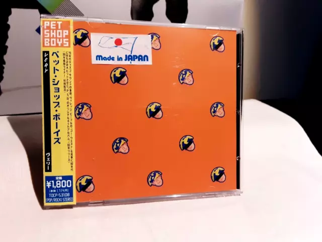 PET SHOP BOYS-"VERY"***JAPAN CD ALBUM+OBI/sehr gut