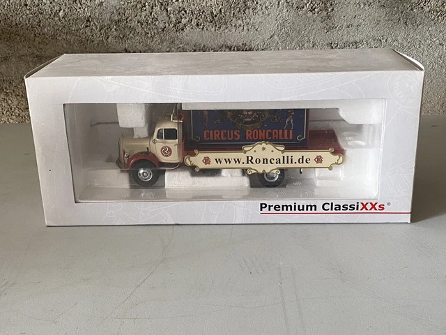 Premium Classixxs - 1:43 1955 Mercedes Benz L3500 Pritsche Çekici - 2