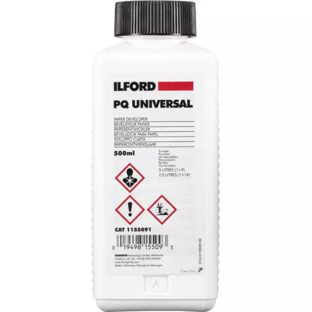 Ilford PQ Universal Paper Developer - 500ml