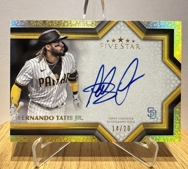 topps　FIVE STAR　フェルナンドタティスJr.選手直筆サインカード Amazon.co.jp: 2023 Topps Five Star Fernando Tatis Jr Gold