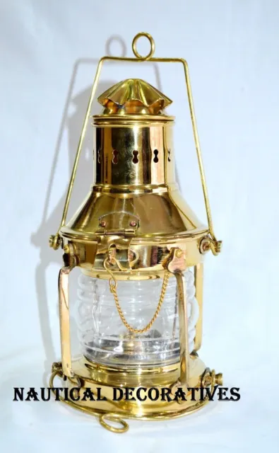 Vintage Anker Öllampe Seeschiff Laterne Boot Licht ANCHOR Lampen
