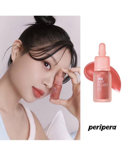 [Maquillaje coreano] terciopelo tinta peripera 4g 027 interior melocotón
