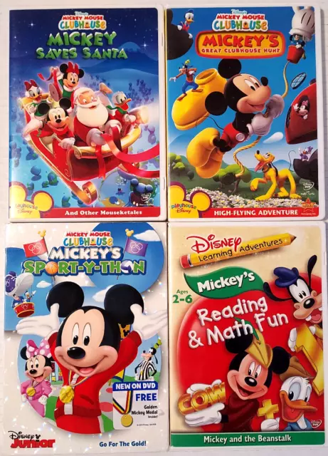  Mickey Mouse Clubhouse: Mickey's Adventures in Wonderland [DVD  + Retro Badge] : Movies & TV