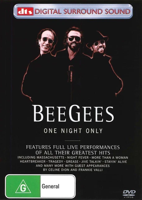 Bee Gees One Night Only - New & Sealed Dvd - Free Local Post