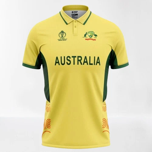 NEW AUSTRALIA CRICKET Team Jersey ODI World Cup Champion Shirt