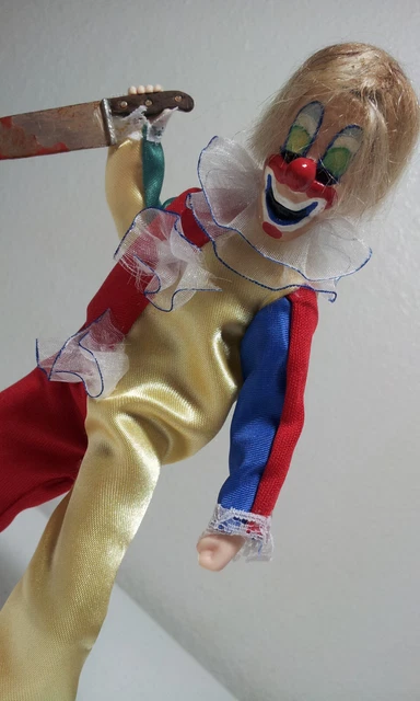 1/6 young Clown mask for 12" figures Custom Halloween Michael Myers 1978