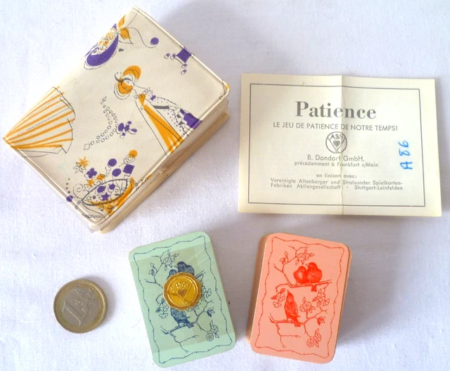 Jeux de cartes US Army. Étui cuir | US Militaria & Collection