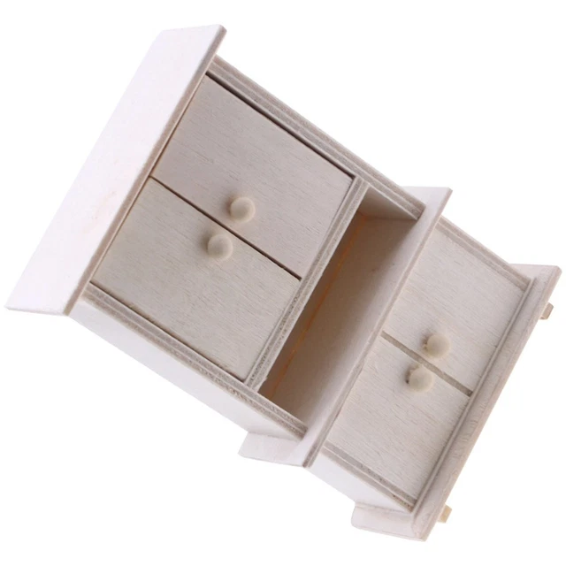 Totority Meubles Miniatures De Maison De Poupée Mini Berceau Meuble De Maison De Poupee Lit Bebe Collection De Decoration De Am