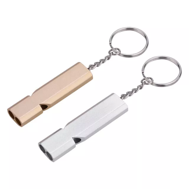 Small but Mighty 120dB Aluminium Alloy SOS Whistle for Outdoor Adventures