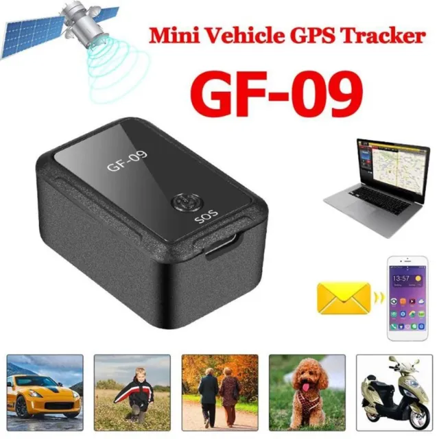 GF-09 Magnetic Mini Car GPS Tracker Anti-lost Locator Device Real Time Tracking