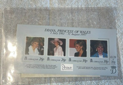 Samoa  Diana Princess Of Wales Commemorative Stamp Set W/Coa