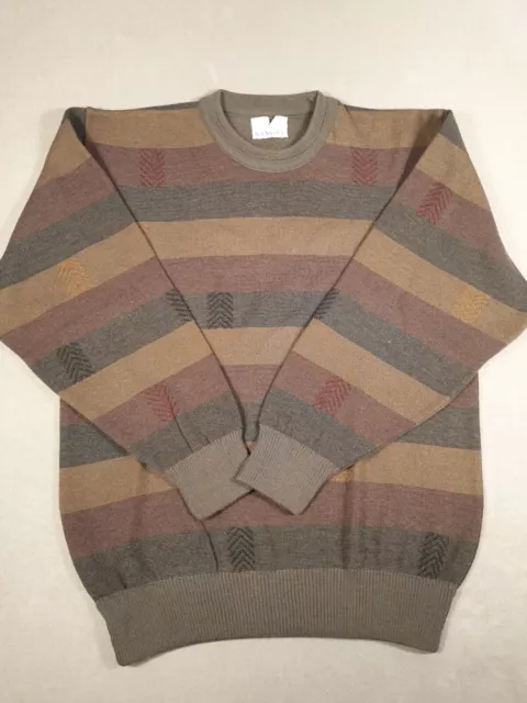 MENS PIERRE SANGAN Jumper 50 Vintage Rare 80s 90s New Wool Made