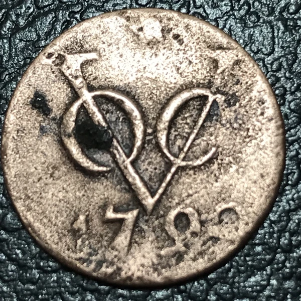 1790 Voc ***Duit*** Shipwreck Coin **B235