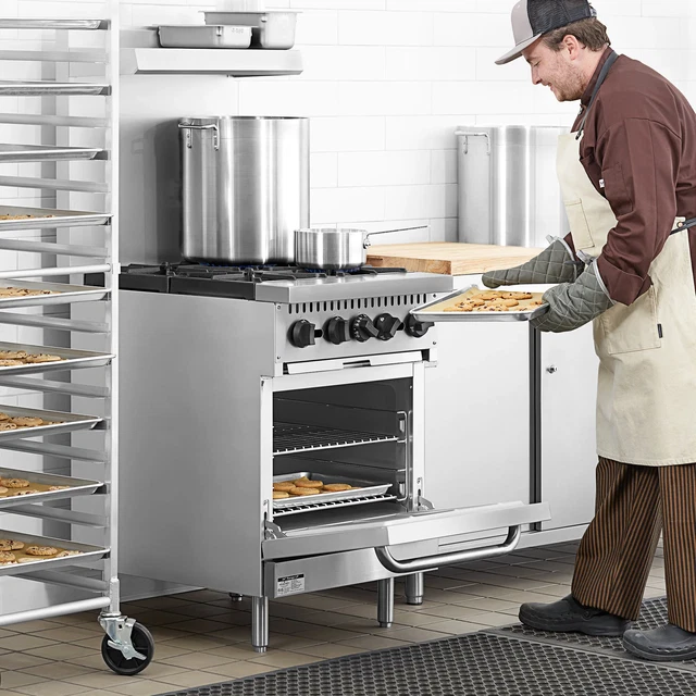 Liquid Propane 4 Burner 24" Range with Standard Oven - 150,000 BTU