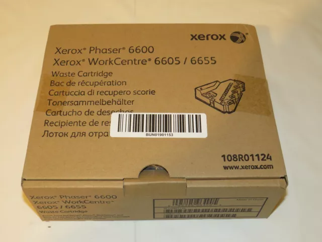 Bac Récupération Waste Cartridge / Xerox 104R01124 / Phaser 6600 6605 6655 C400