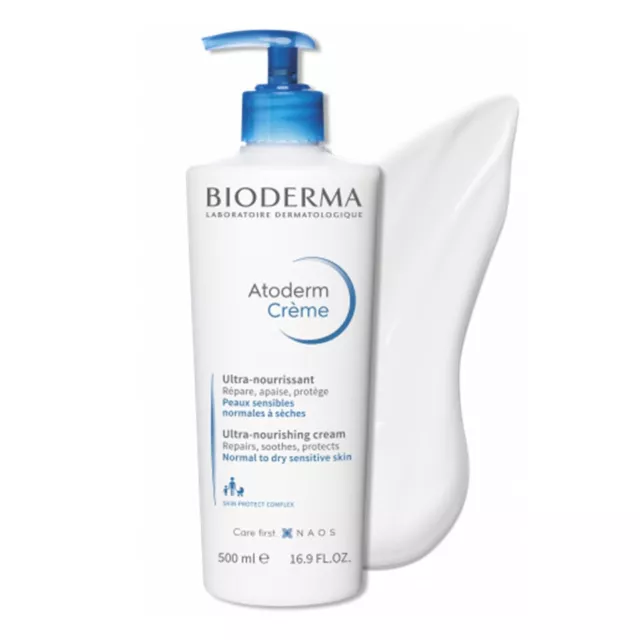 BIODERMA Atoderm Creme 500ml ultra nourrissant repair PZN 00322347 MHD 30.04.24