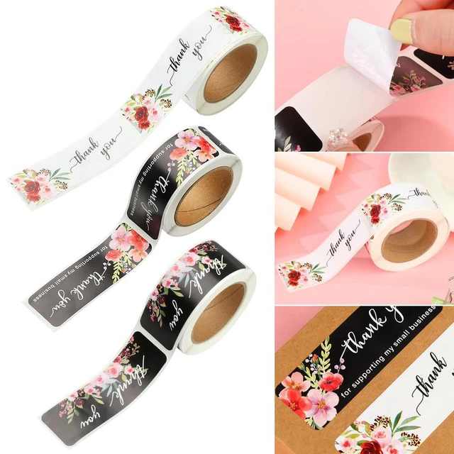 Petite entreprise Merci Stickers Pour votre commande Étiquettes d'étanchéité