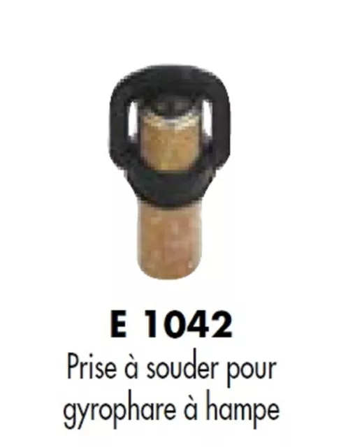 PRISE A SOUDER SUPPORT pour GYROPHARE à HAMPE E1042