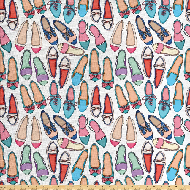 Mode Gewebe als Meterware Smart Casual Schuhe Graphic