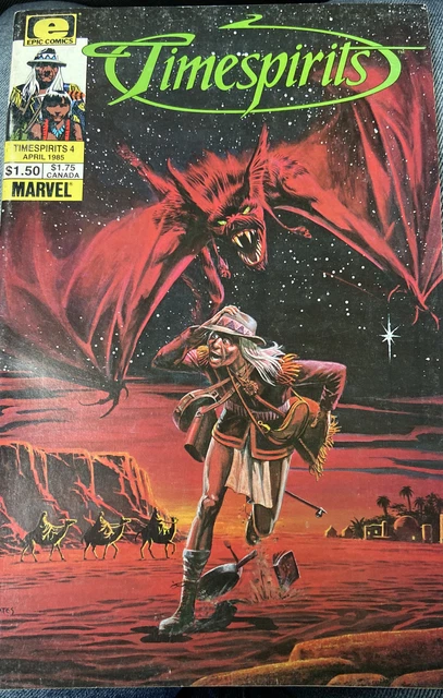 Marvel Timespirits  #4  april 1985  epic comics