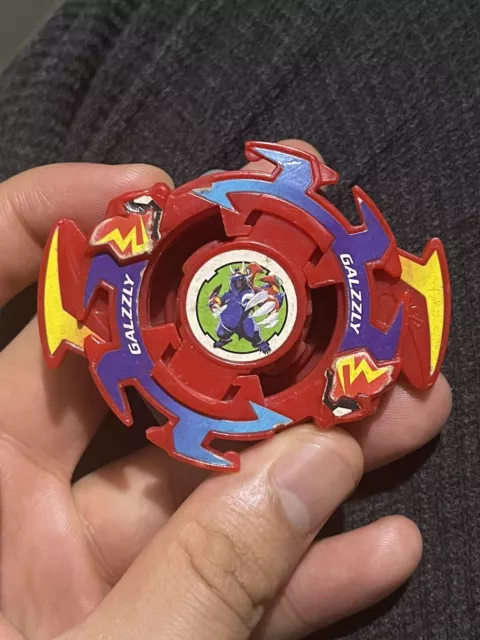 Official Beyblade Original Red Galzzly Hasbro Anime Toy Rare UK SELLER