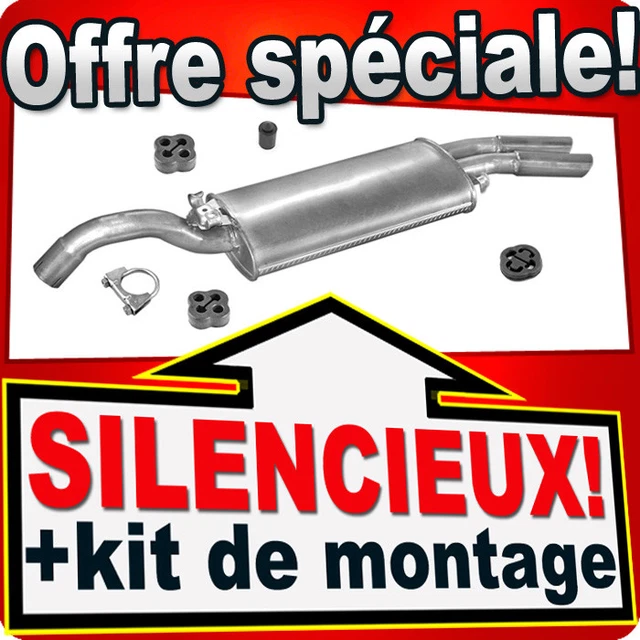 Ligne D'échappement Complète Pour SEAT TOLEDO I 1.8 2.0 2.0i GT - Kit Silencieux Neuf