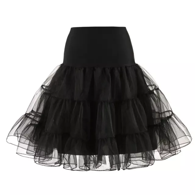 Hepburn Underskirt Ball Gown Bridal Dance Fluffy Gauze Skirt Petticoat Net 2