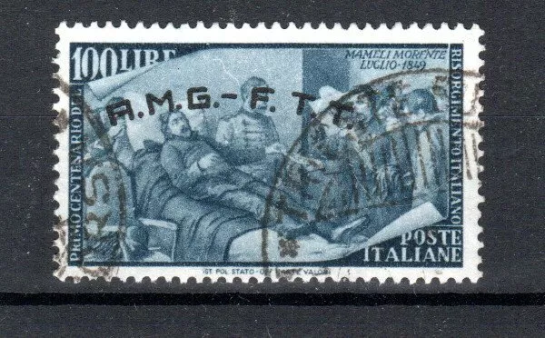 Italy - Trieste FU CDS 1948 italy 100l 1848 Revolution AMG-FTT opt