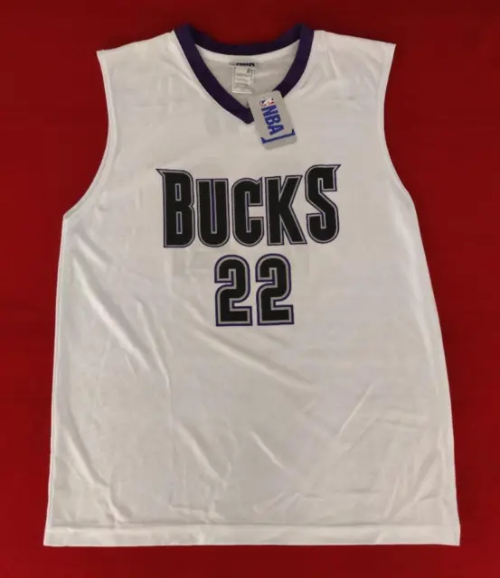 NEW Michael Redd Milwaukee Bucks Replica NBA Elevation White Jersey Size XL